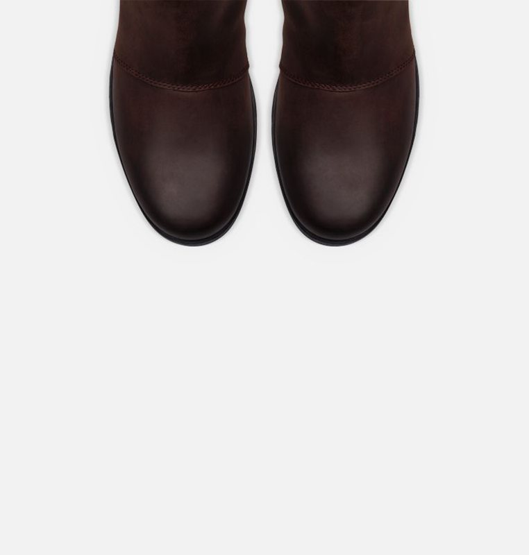 Sorel Dam Stövlar Svarta Brun - Emelie™ Chelsea Låga - DTB-896421